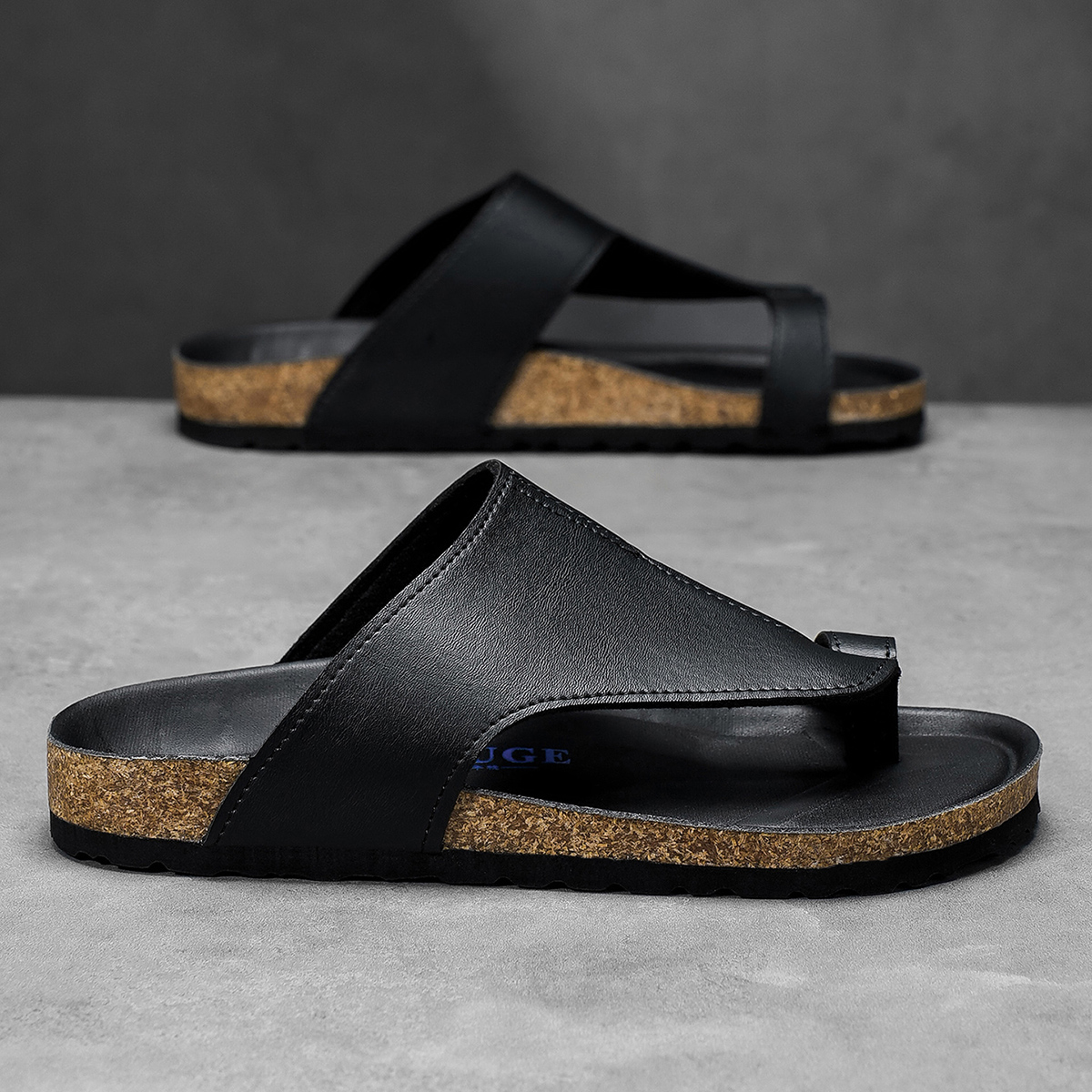 Pantofole in sughero di grandi - Flip Flop Leather Men recensione e prezzo