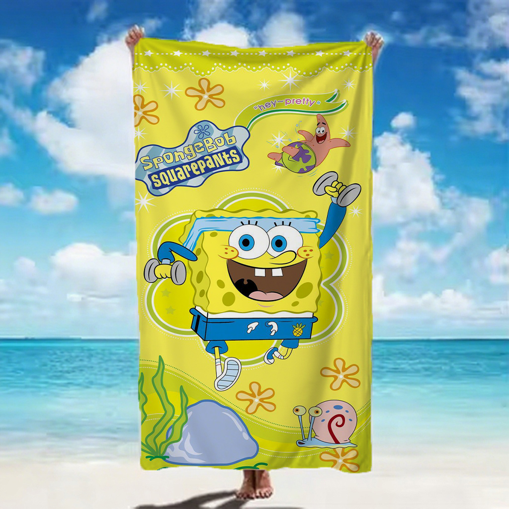 Telo Mare SpongeBob SquarePant - Beach Towel Large recensione e prezzo