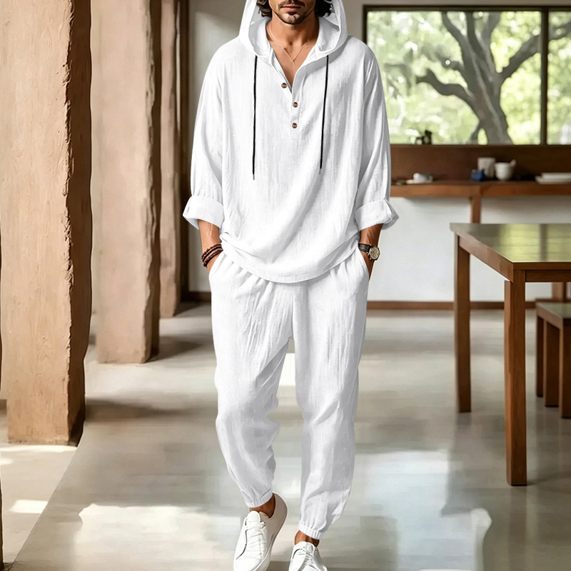 Completo Estivo da Uomo in Lin - Short Linen Drawstring recensione e prezzo