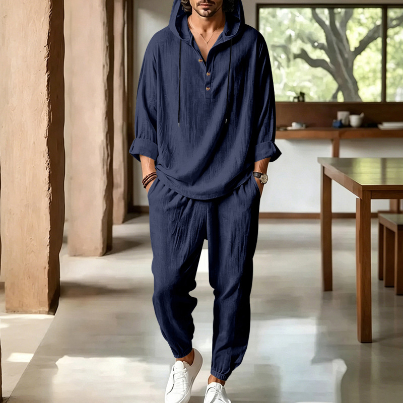 Completo Estivo da Uomo in Lin - Short Linen Drawstring recensione e prezzo
