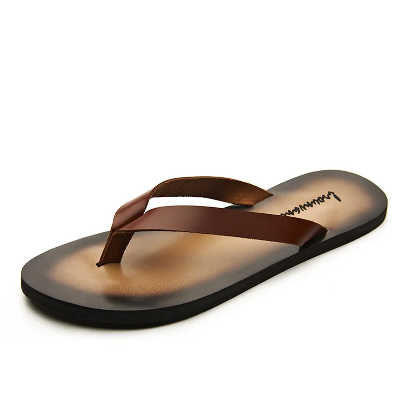Pantofole classiche da uomo in - Flip Flop Leather Men recensione e prezzo