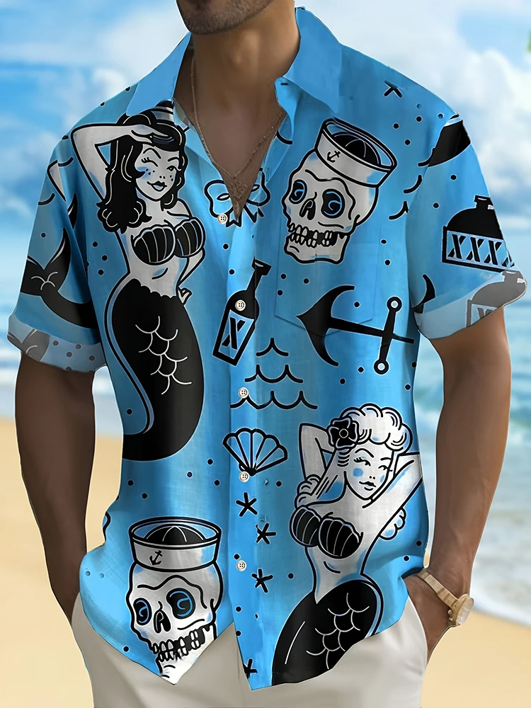 Camicia Estiva da Uomo Casual  - Resort Shirt Floral recensione e prezzo