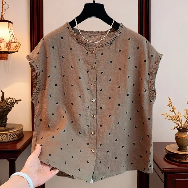 Camicetta da donna retrò in li - Shirt Camp Collar recensione e prezzo