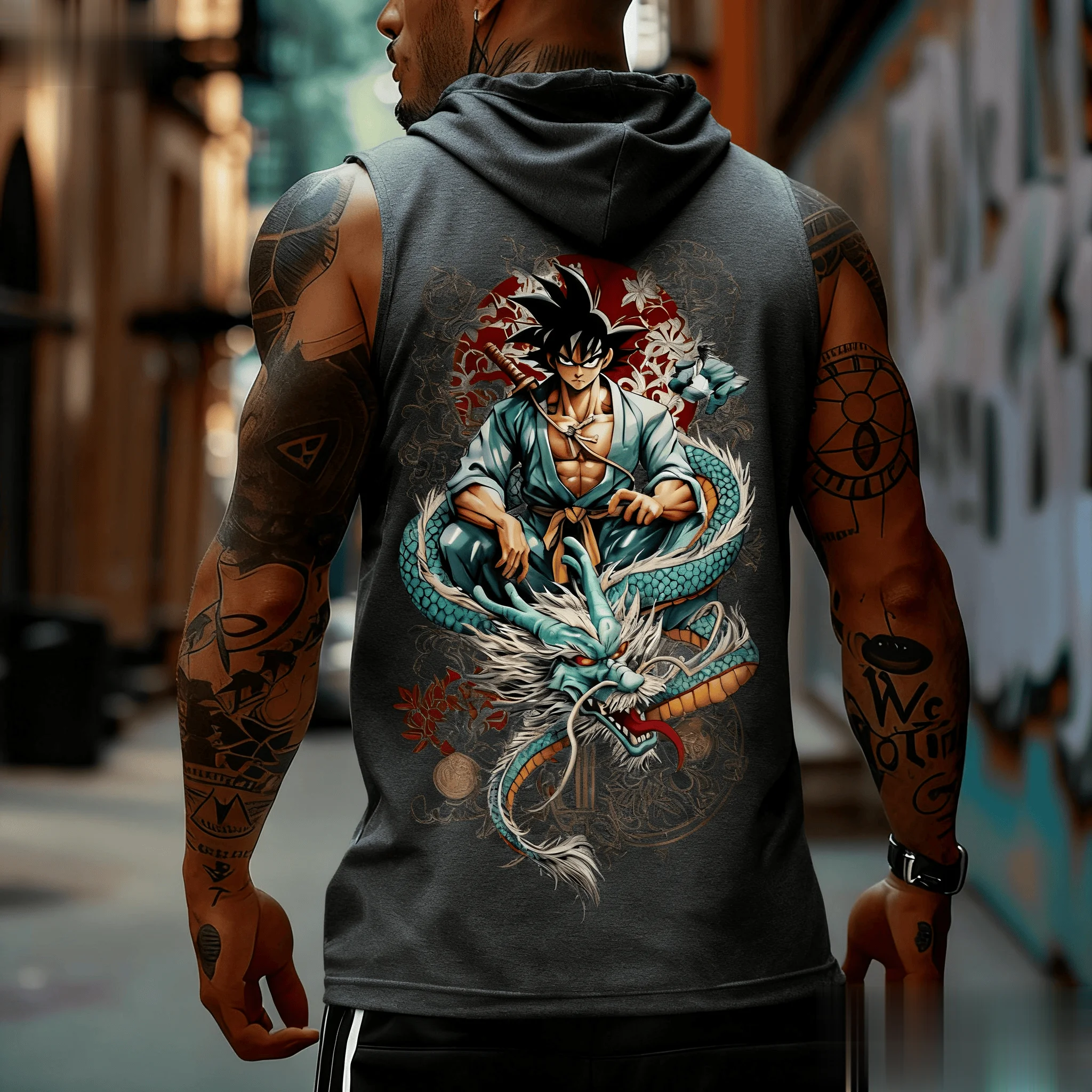 Dragon Ball Goku Anime Canotta - Tank Top Muscle recensione e prezzo