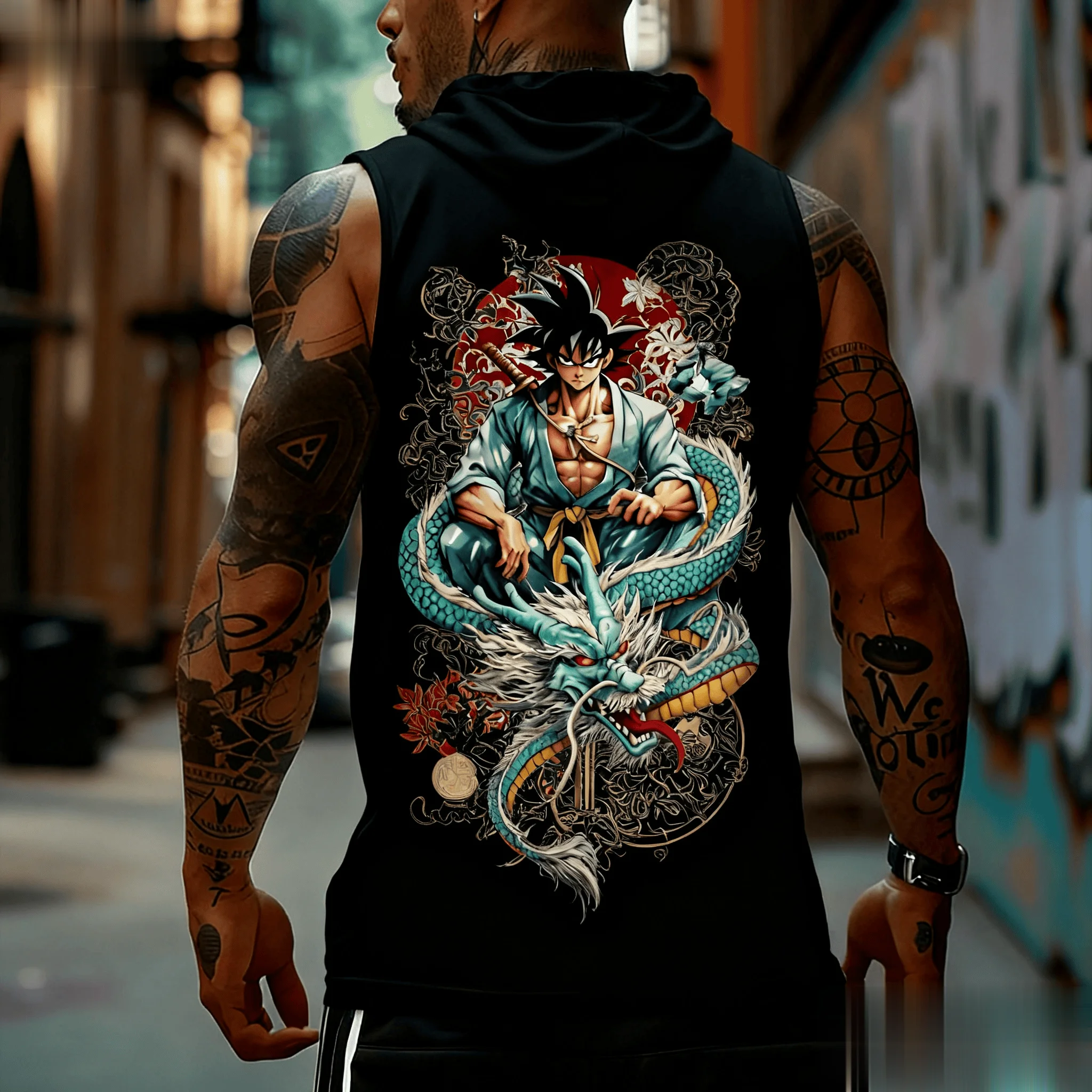 Dragon Ball Goku Anime Canotta - Tank Top Muscle recensione e prezzo