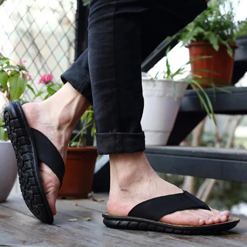 Scarpe estive da uomo Ciabatte - Flip Flop Leather Men recensione e prezzo