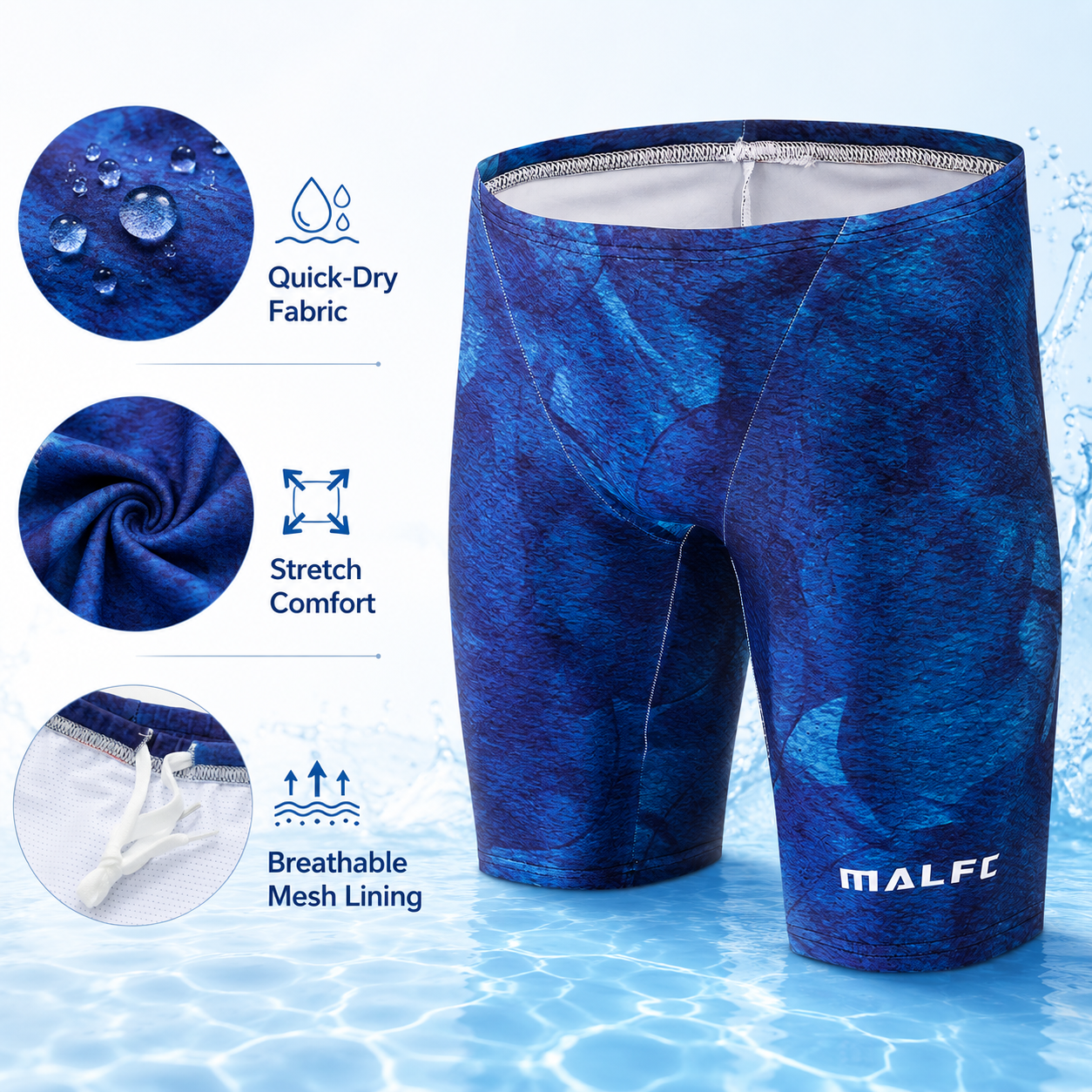 MALFC Costume da Bagno Estivo  - Swim Trunk Quick Dry recensione e prezzo