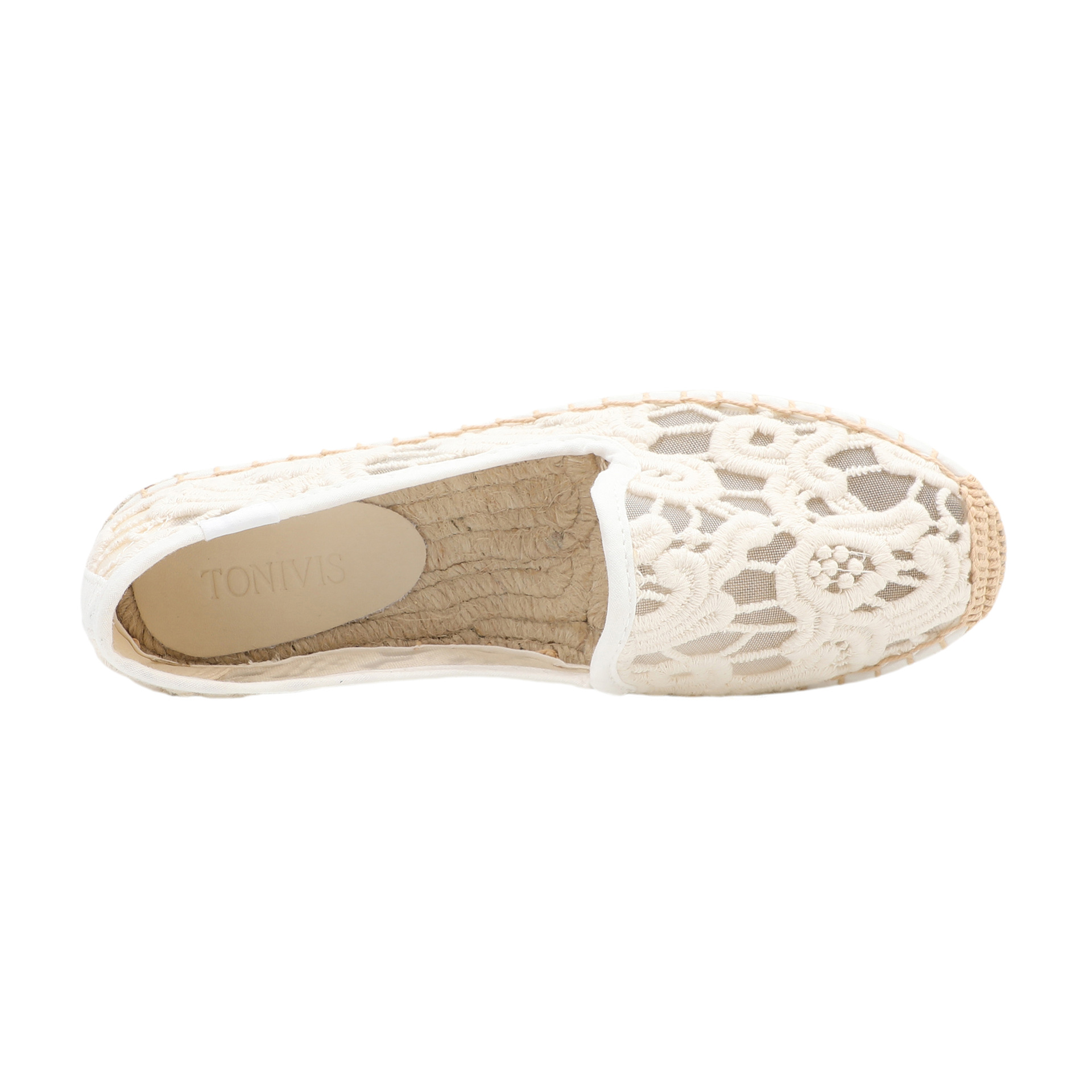 Espadrillas in pizzo da donna, - Espadrille Slip On recensione e prezzo