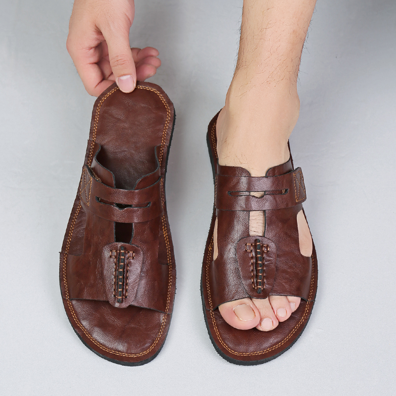 Sandali in Pelle Premium di Gr - Flip Flop Leather Men recensione e prezzo