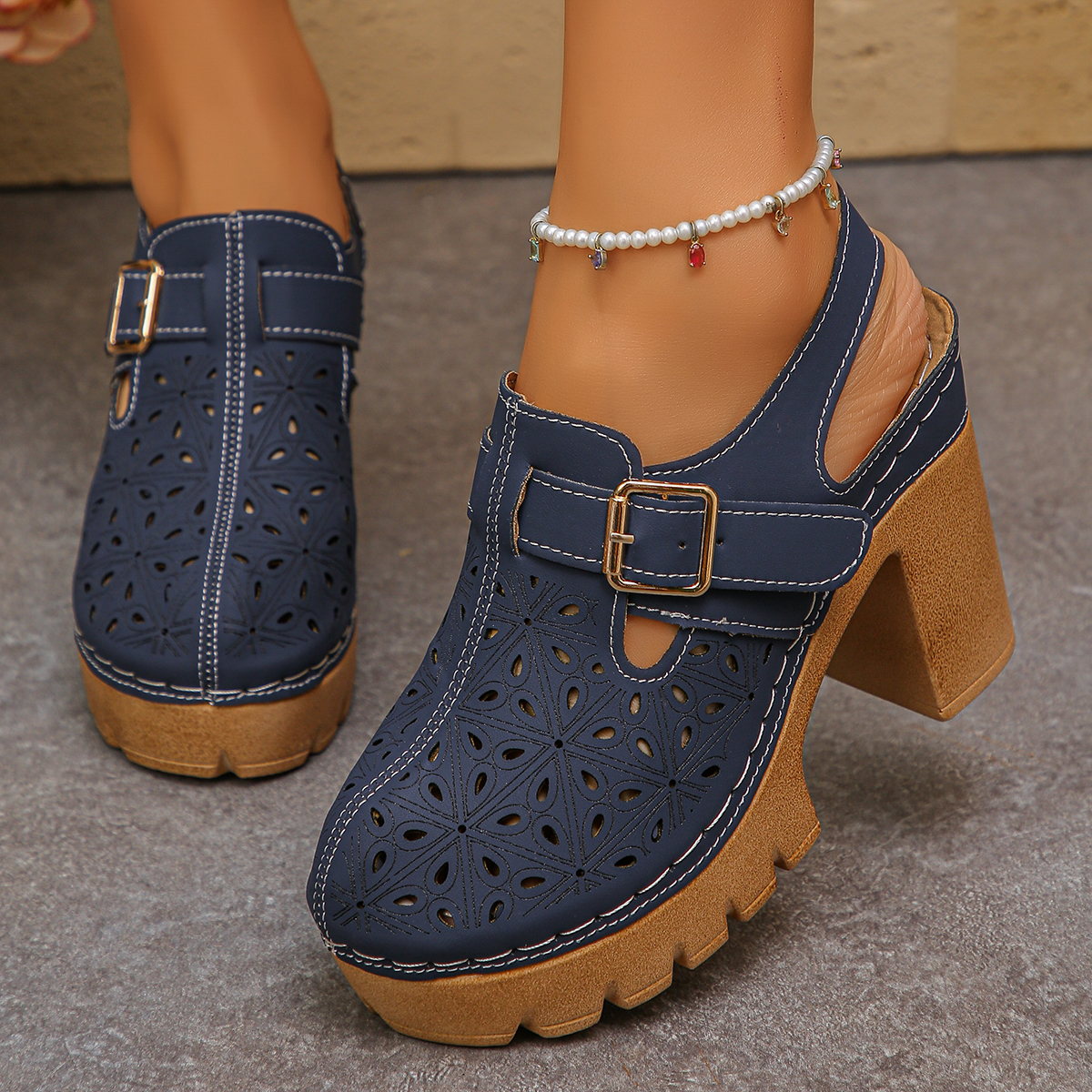 Sandali con tacco spesso da do - Casual Sandal Leather recensione e prezzo