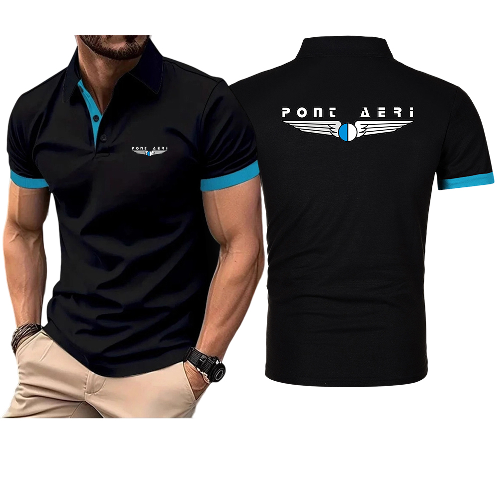Polo Basic da Uomo Disco Logo  - Polo Shirt Pique recensione e prezzo