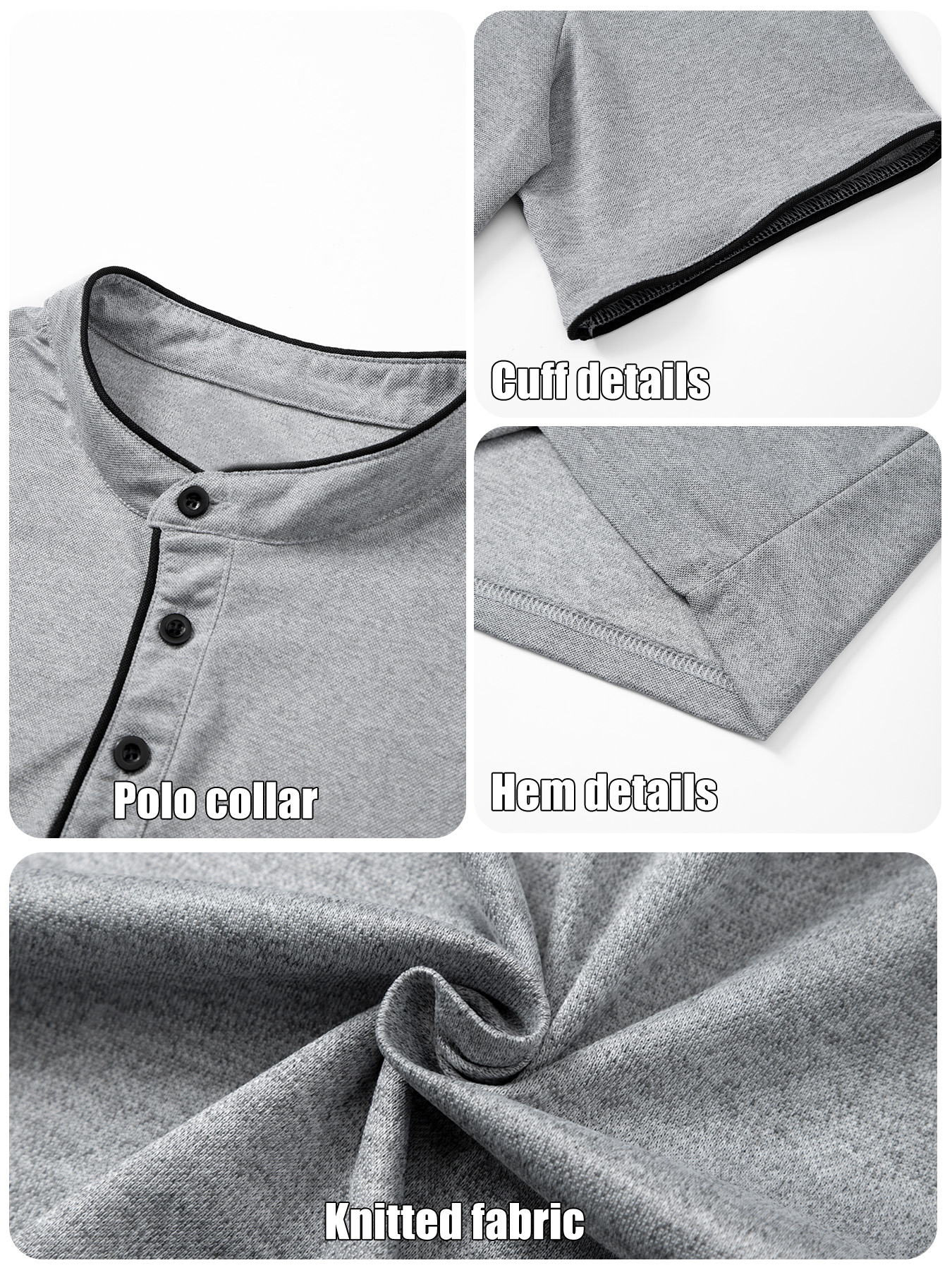 Polo da Uomo 180g in Tessuto P - Polo Shirt Pique recensione e prezzo