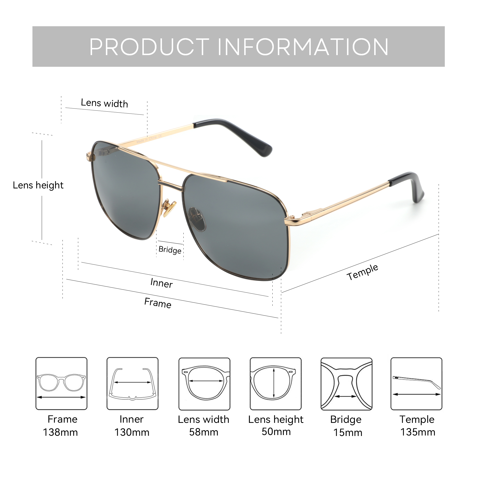 BLUEMOKY Aviator Occhiali da s - Sunglasses Aviator Polarized recensione e prezzo