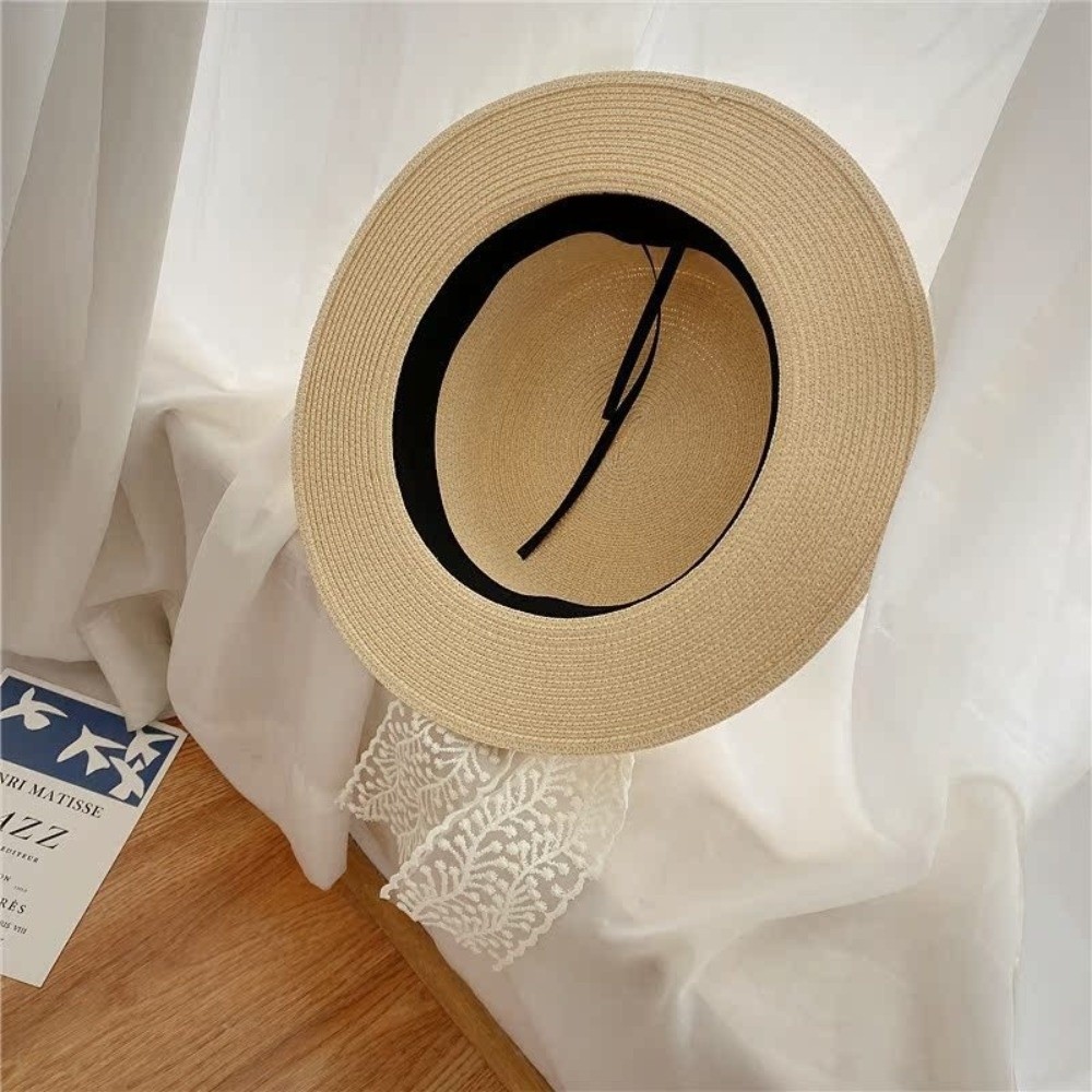 Cappello di Paglia con Fiocco  - Bucket Hat Straw recensione e prezzo