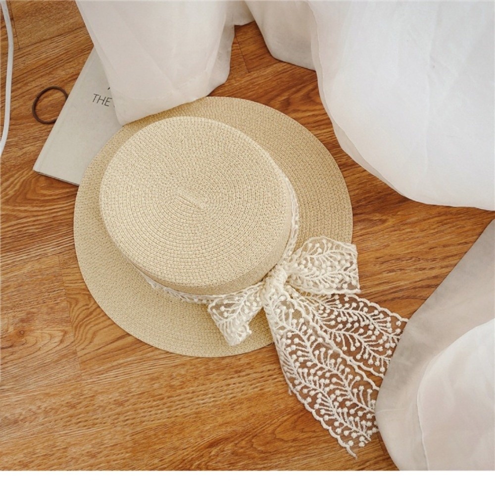 Cappello di Paglia con Fiocco  - Bucket Hat Straw recensione e prezzo