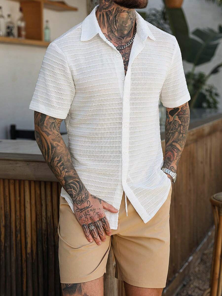 Completo Estivo da Uomo Genlun - Resort Shirt Floral recensione e prezzo