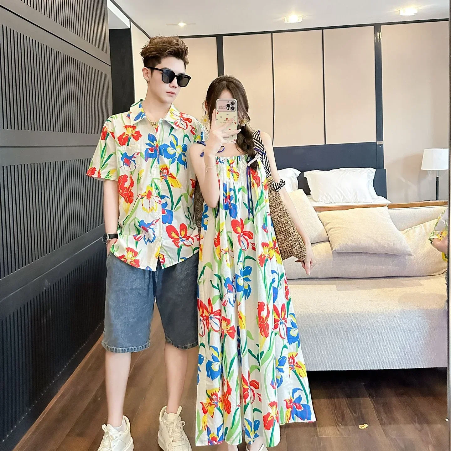 VacationClothes Coreano Mamma  - Resort Shirt Floral recensione e prezzo
