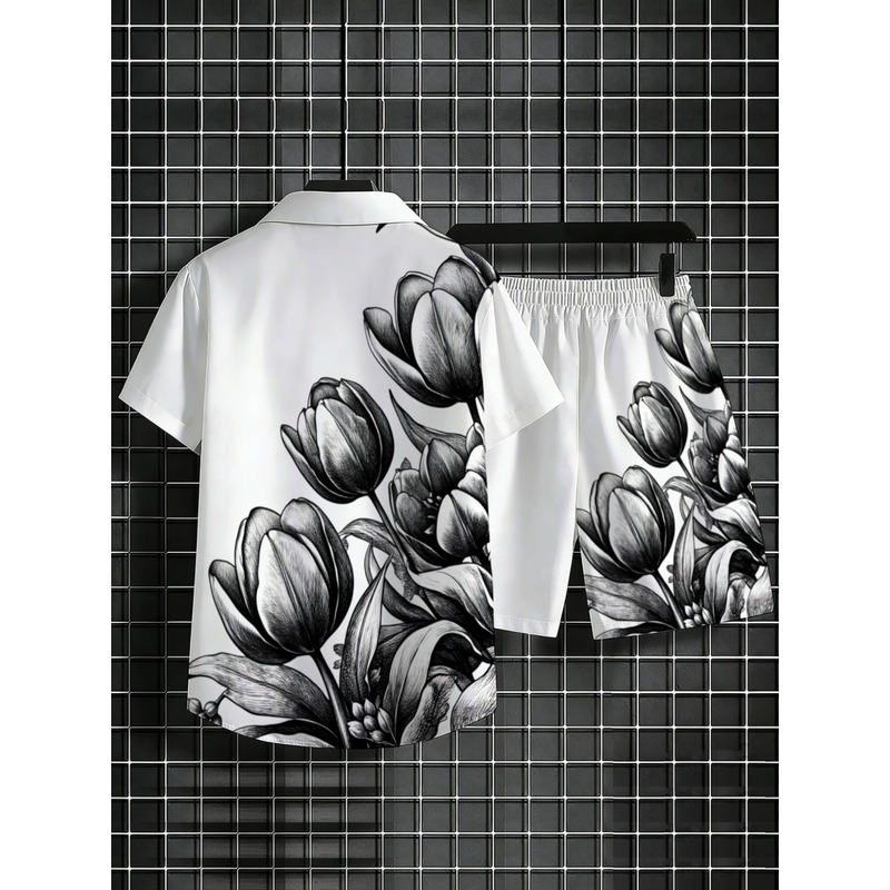 Completo da Uomo con Camicia B - Resort Shirt Floral recensione e prezzo