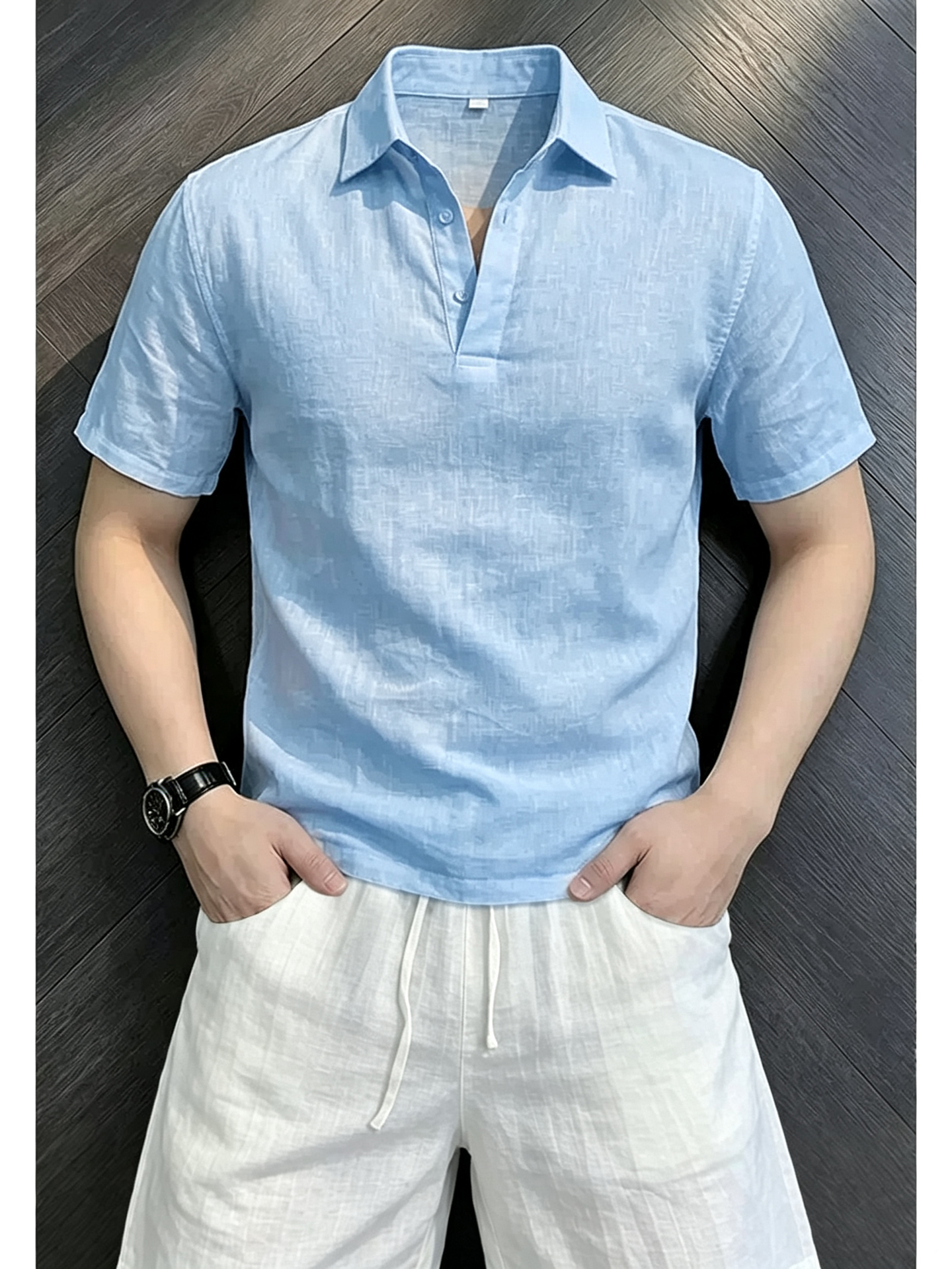 Set Camicia Bianca in Lino a M - Linen Shirt Breathable recensione e prezzo