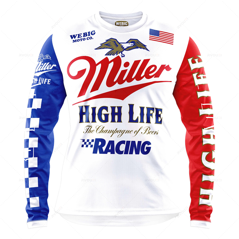 2023 moto Mountain Bike Jersey - Shirt Camp Collar recensione e prezzo