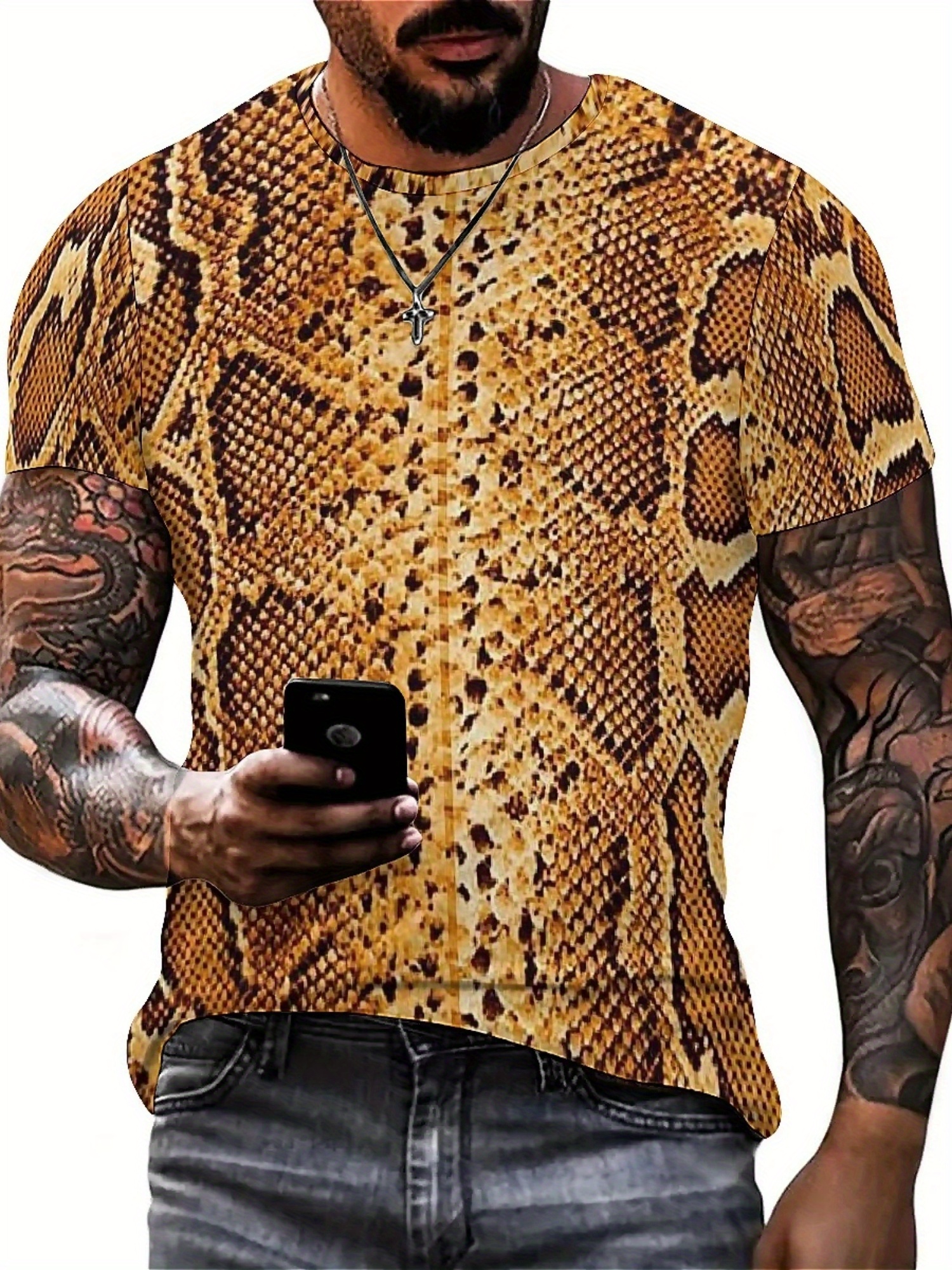 T-shirt grafica serpente con s - Tee Graphic Print recensione e prezzo