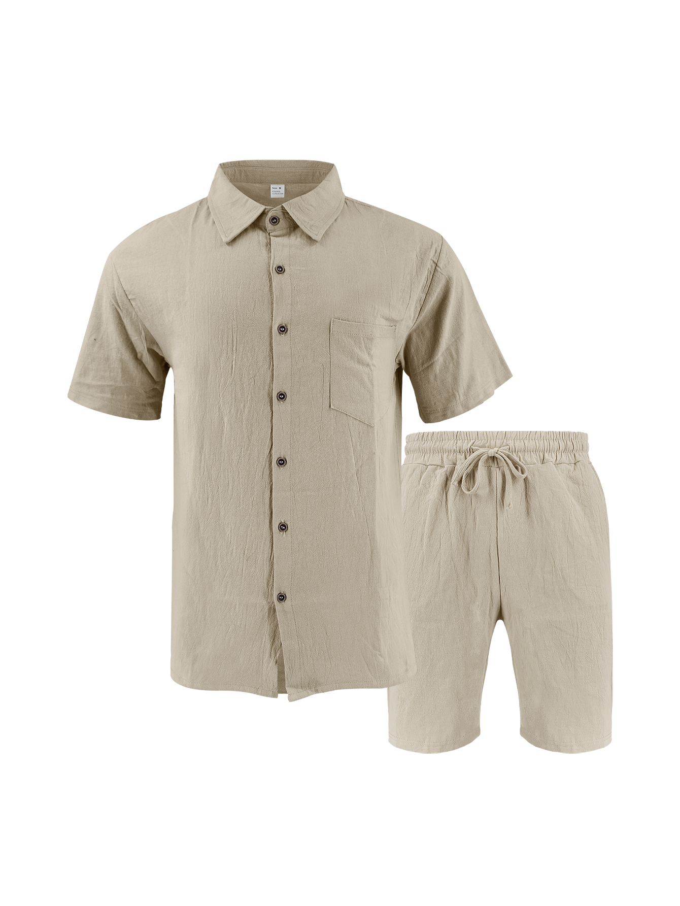 Completo due pezzi in lino tes - Linen Shirt Breathable recensione e prezzo