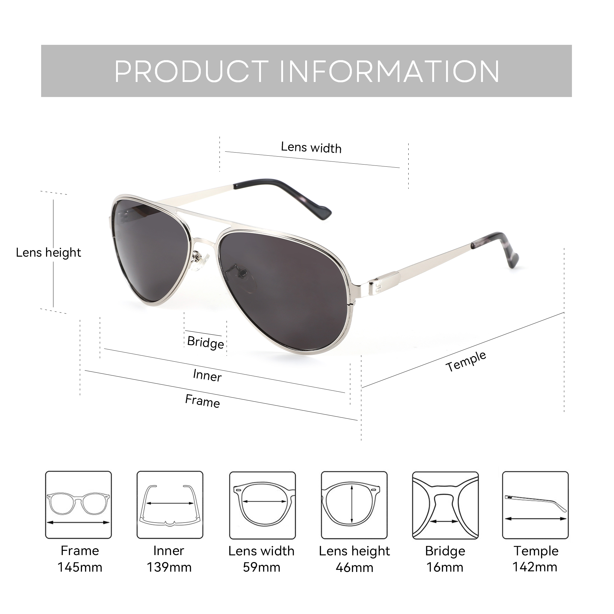 BLUEMOKY Occhiali da sole da v - Sunglasses Aviator Polarized recensione e prezzo
