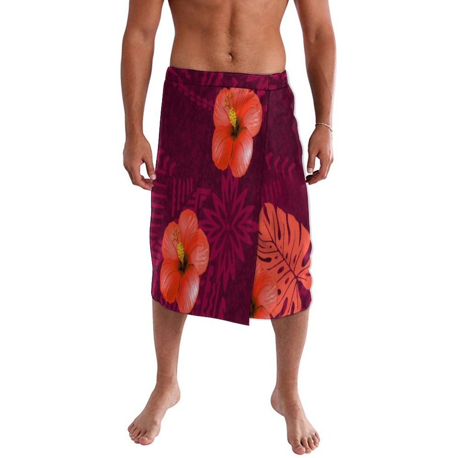 Abito da spiaggia polinesiano  - Sarong Men Wrap recensione e prezzo