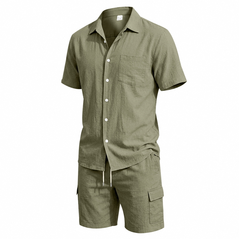 Completo Estivo da Uomo in Lin - Linen Shirt Breathable recensione e prezzo