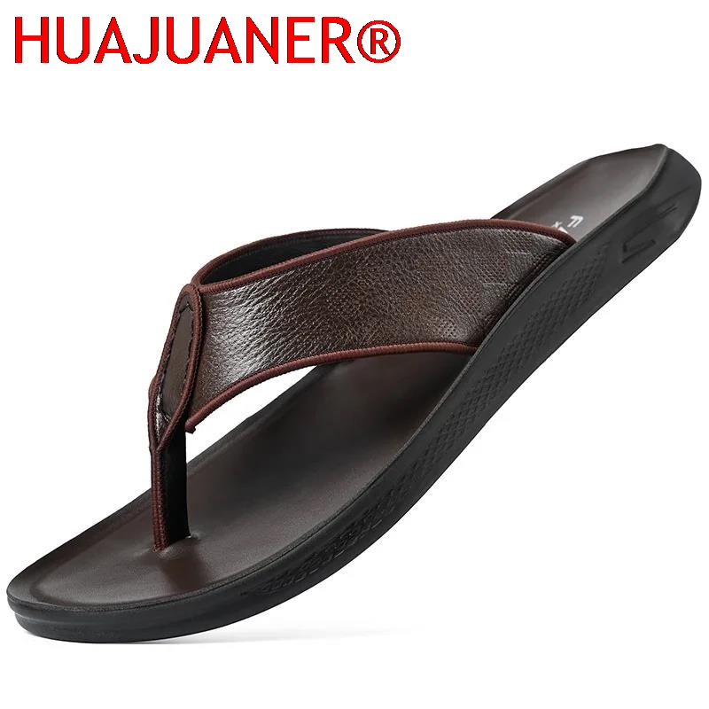 Sandali Casual da Uomo per Est - Flip Flop Leather Men recensione e prezzo