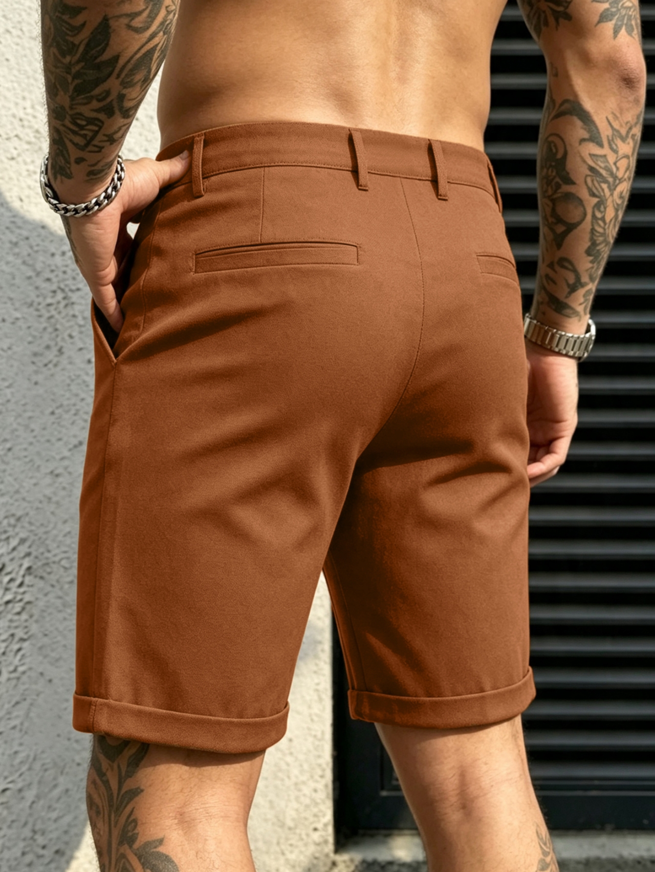 Pantaloncini Eleganti da Uomo  - Shorts Chino Slim recensione e prezzo