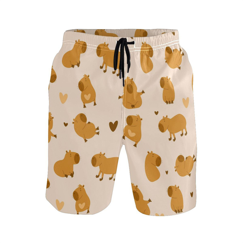Cartoon Animal 3d Print Capyba - Trunks Board Surf recensione e prezzo