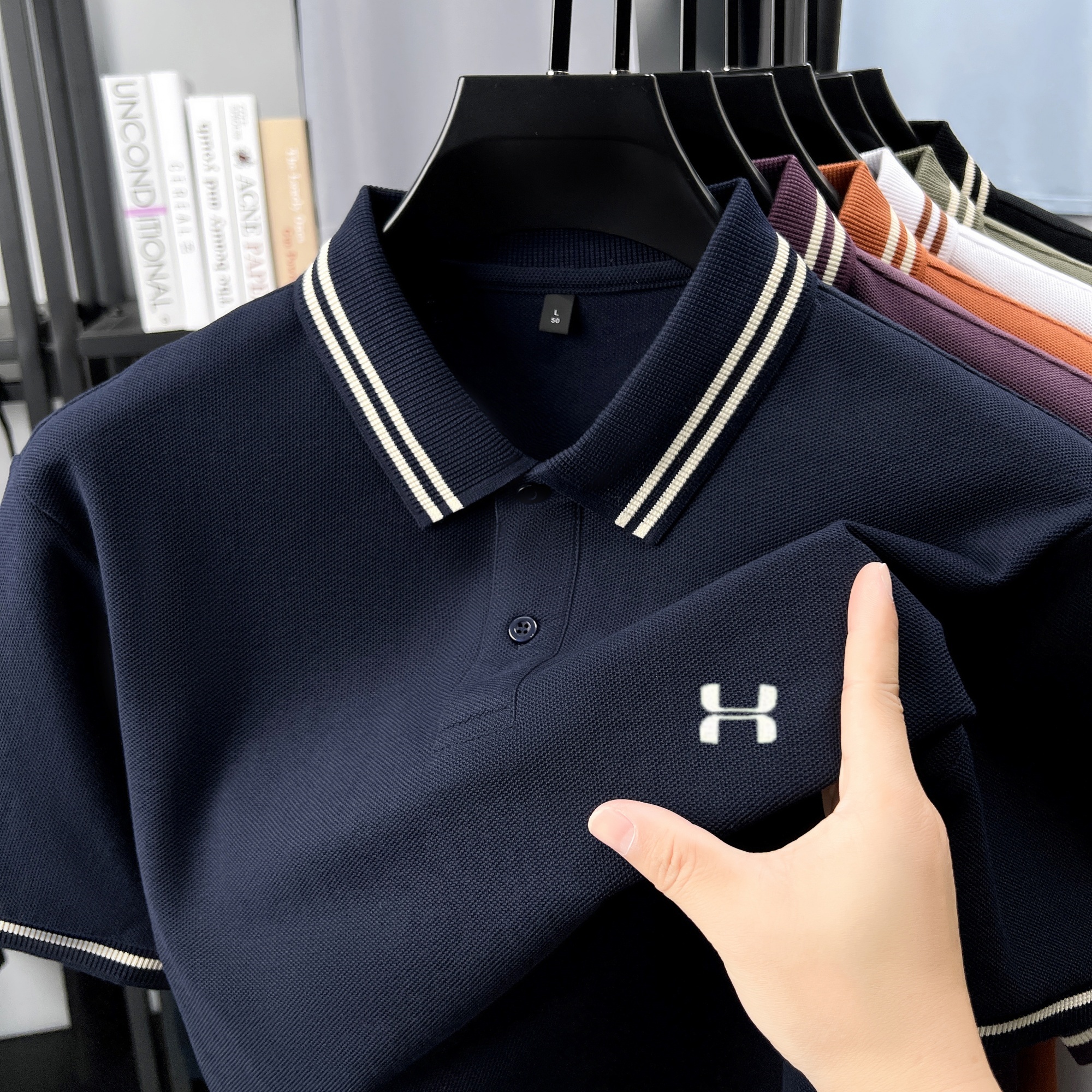 Polo da Uomo a Righe con Colle - Polo Shirt Pique recensione e prezzo