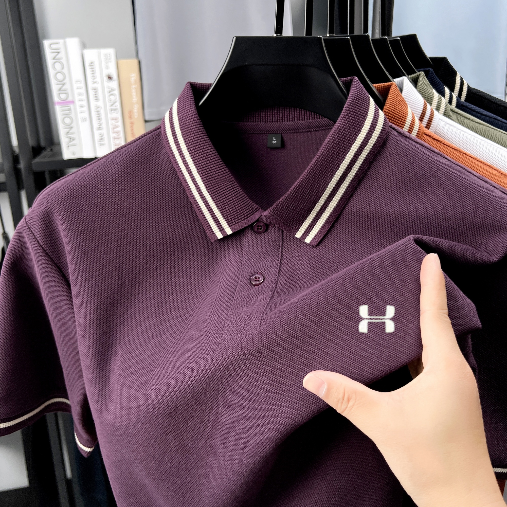 Polo da Uomo a Righe con Colle - Polo Shirt Pique recensione e prezzo
