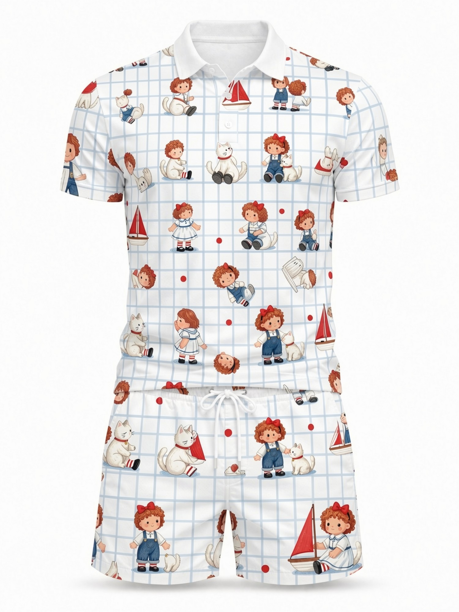 Completo da uomo con polo a ma - Resort Shirt Floral recensione e prezzo